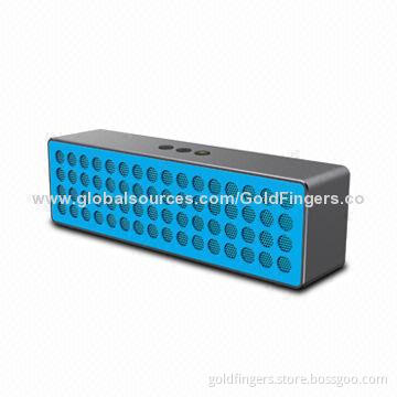 NFC Bluetooth Speaker, Hand-free, 3.5mm Aux-in Jack, 2*3W Output, Powerful Bass